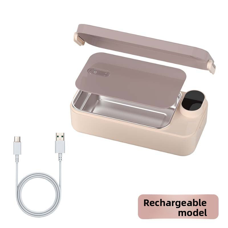 Heated Lunch Box 304 Stainless Steel Portable Food Warmer