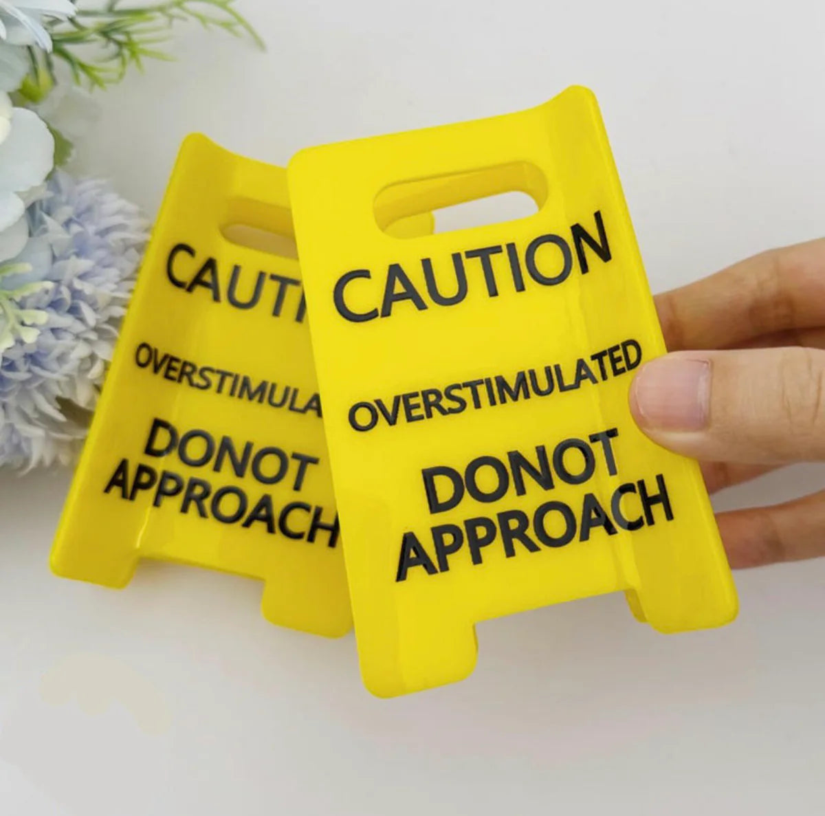 'Overstimulated' Claw Clip