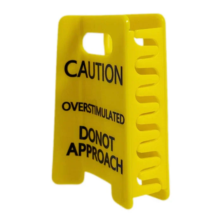 'Overstimulated' Claw Clip