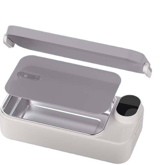 Heated Lunch Box 304 Stainless Steel Portable Food Warmer